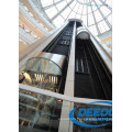 Rear Wall Sightseeing Observation Shopping Mall Square Lift